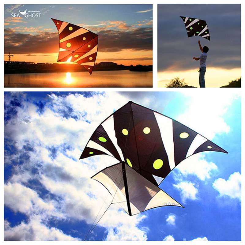 Freilein飞棱超轻高端室内单线风筝SeaGhost深海幽灵风筝轻盈好飞