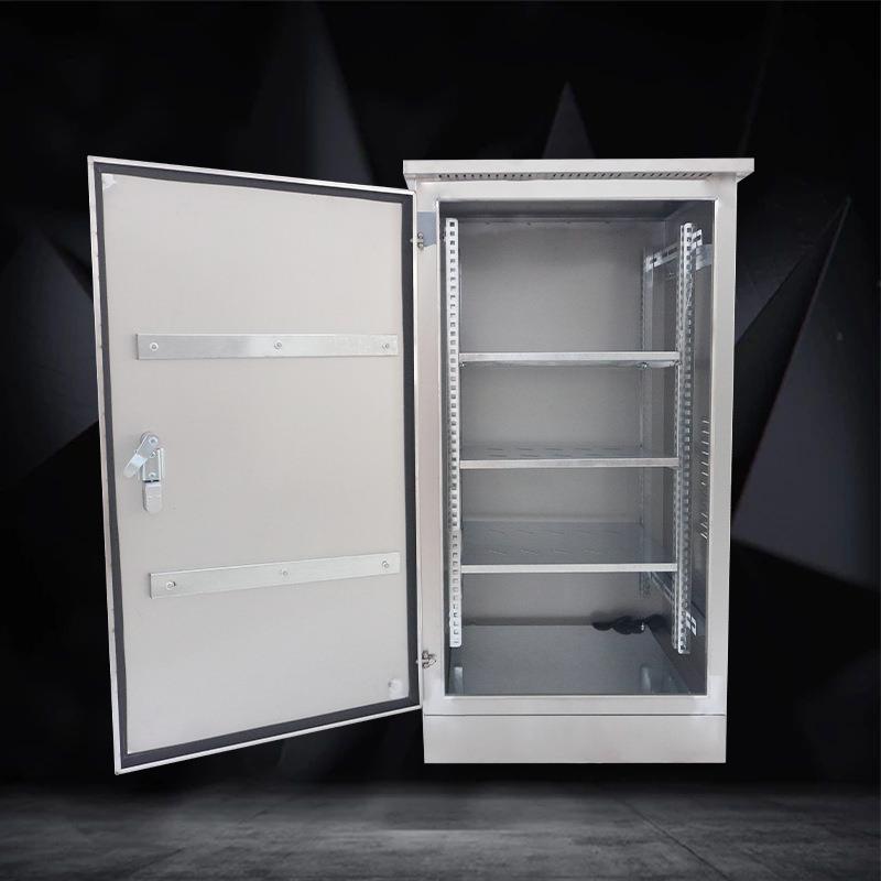 不锈钢室外配电箱网络机柜户外防水监控设备柜防雨弱电功放交换柜