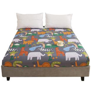 xyt儿童上下铺学生宿舍薄款棕垫床笠床套罩全棉纯棉单件90x200cm