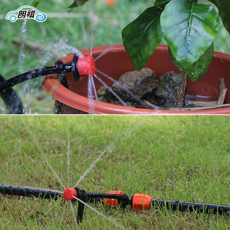 微喷滴灌绿植农用家用小户型阳台园艺盆栽喷头浇水器串联喷淋套装