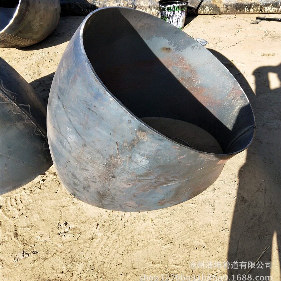 双盘排泥短管 双盘45度排水弯头 焊接对焊弯头 循环水管道配件