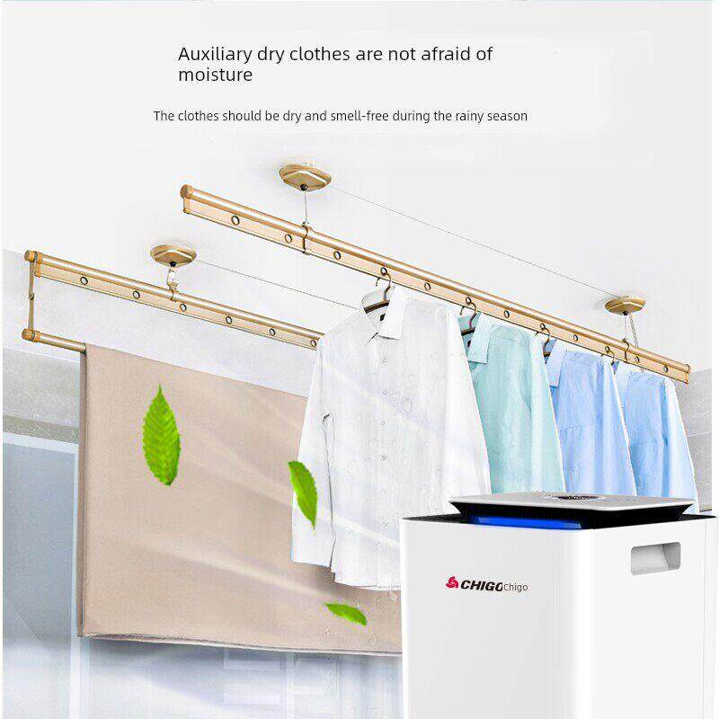 志高除湿机静音家用卧室抽湿室内工业除潮吸湿器小型干燥机大功率