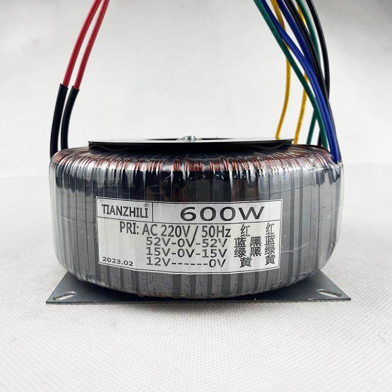 600W环形变压器/220V/52V/双15V/12V 功放音响胆机电源纯铜隔离牛,电子元器件市场,变压器,淘宝优惠券,粉丝福利购,淘宝优惠卷