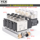 4V210 10气缸换向阀气动电磁控制阀ac220气阀dc24V 08电磁阀4V310