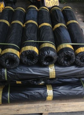 超厚PE黑色塑料薄膜马路纸塑料布建筑薄膜防潮膜2米1宽70米长6丝