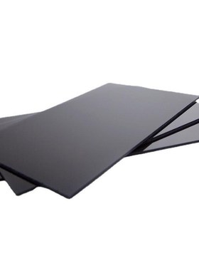 亚克力磨砂板有机玻璃板黑白板发光字黑色磨砂不透明亚克力板