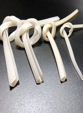 硅胶耐高温白色橡胶U型条密封条包边条防撞条卡0.5mm~5mm金属板边