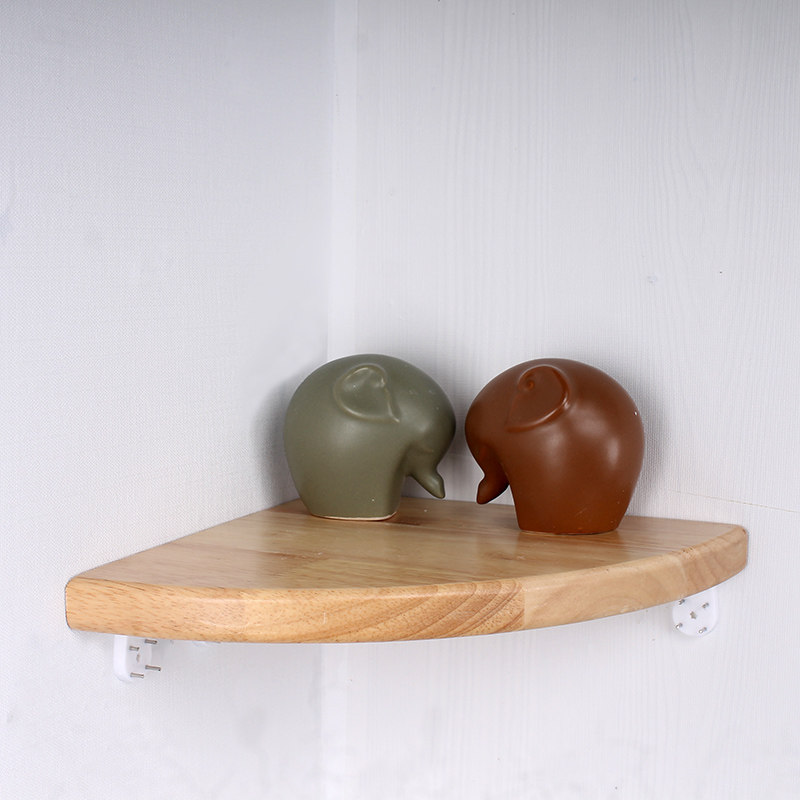 扇形隔板墙上壁挂转角置物架实木卫生间厕所粘墙免打孔收纳架包邮,个性定制/设计服务/DIY,明信片定制,淘宝优惠券,粉丝福利购,淘宝优惠卷