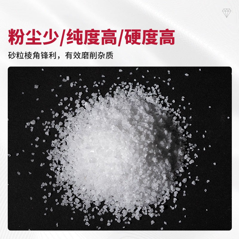 喷砂机磨料金刚砂棕刚玉白刚玉钢C丸钢砂玻璃珠砂料专用喷沙耗材