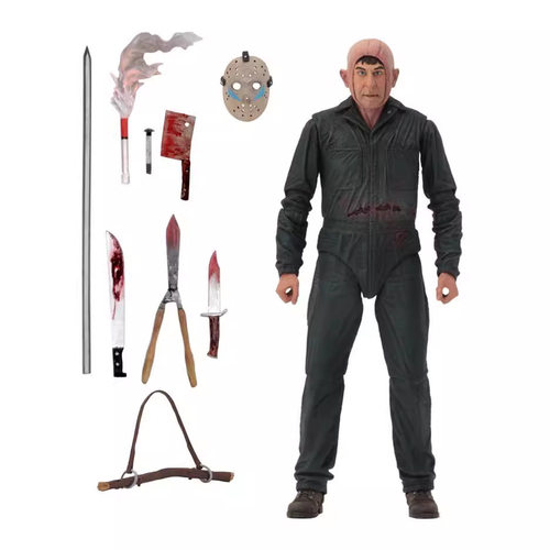 NECA 39721 杰森 Roy Burns 罗伊 13号星期五7寸可动人偶模型手办