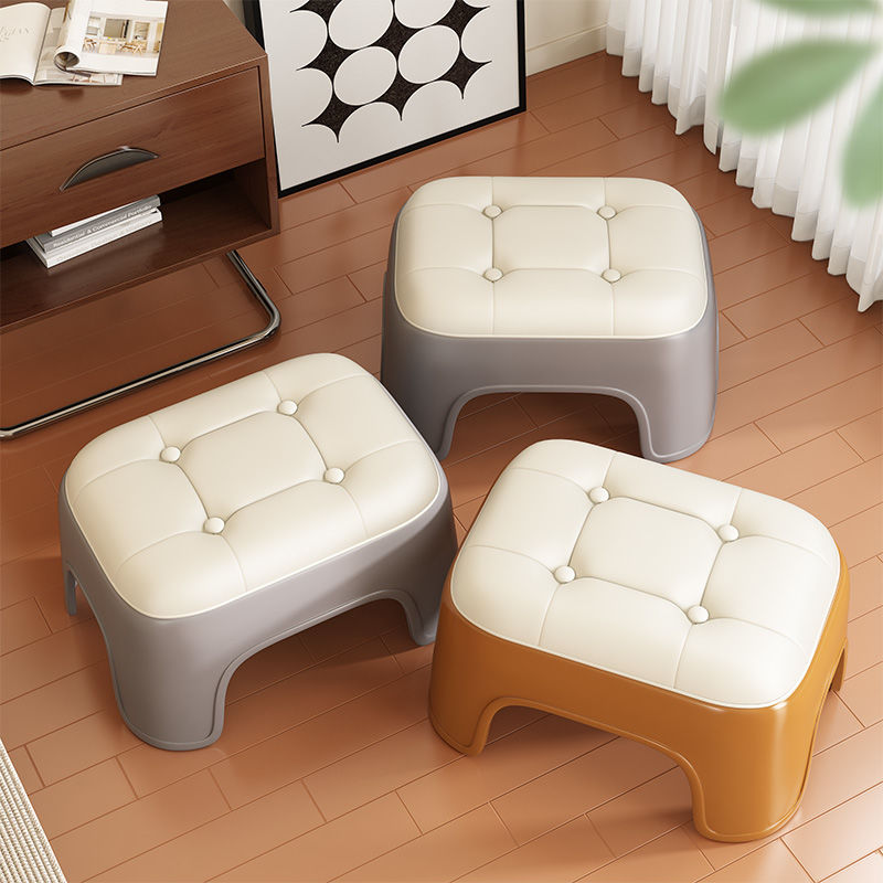 塑料小凳子加厚方凳可叠放矮凳