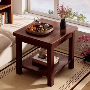 床头柜子置物架简约现代家用卧室小型出租屋收纳储物柜极窄床边柜