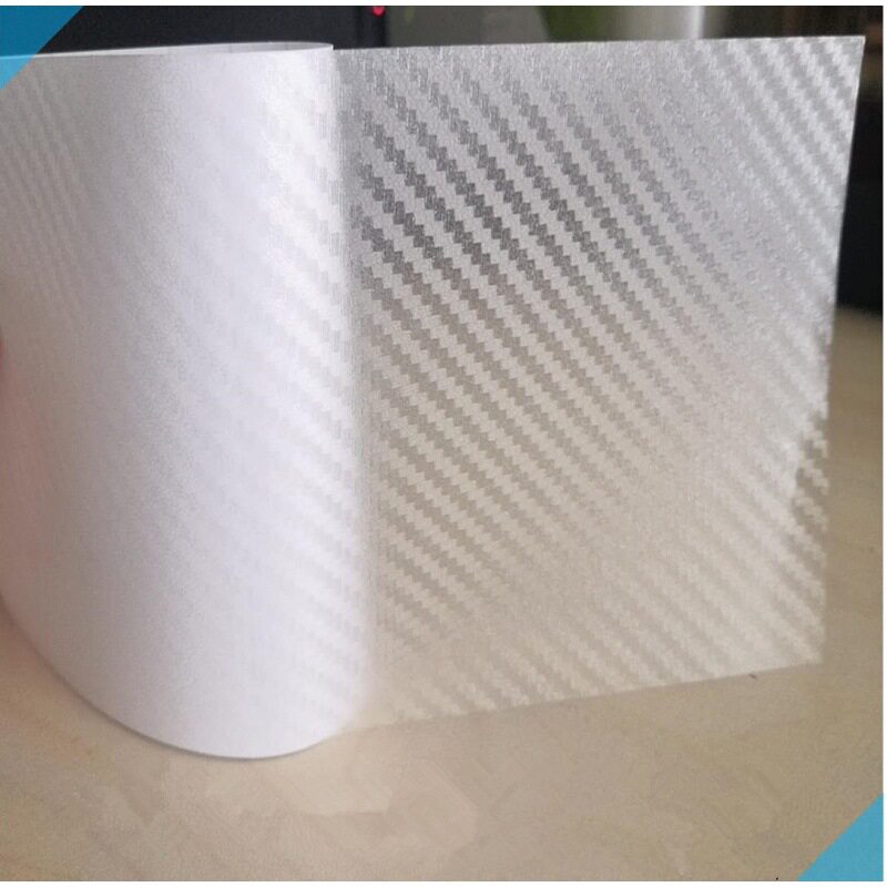 跨境热销3D透明碳纤维内饰碳纤维汽车电动摩托车贴纸分切剪裁