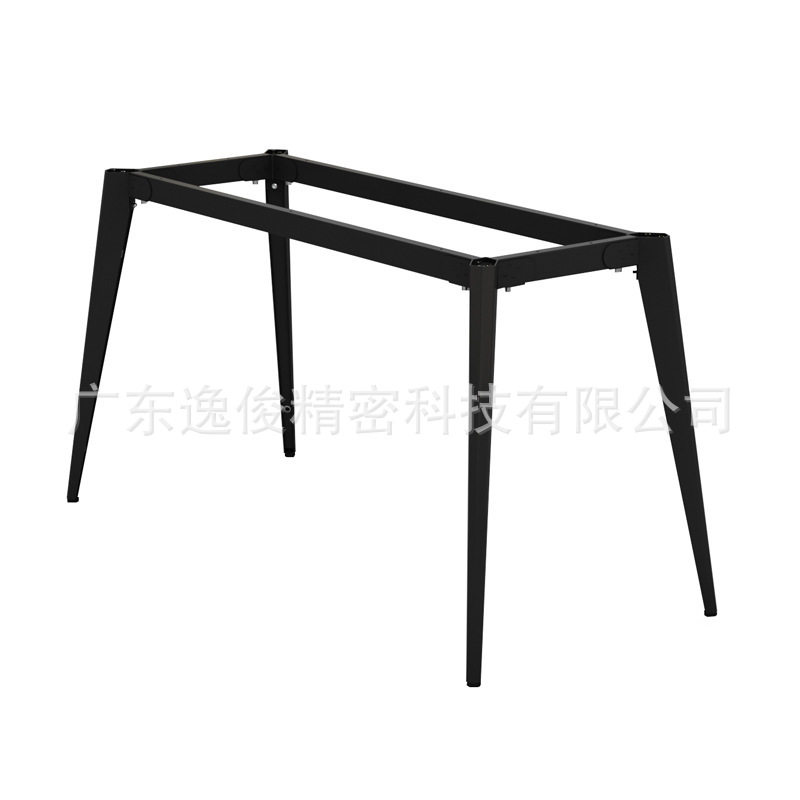 可定铁艺桌腿支架办公桌架工厂批发台面茶几餐台书桌底座金属脚架