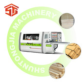 厂家直销 实木方料 自动四面刨光机 HJD M412A四轴四面木工刨床