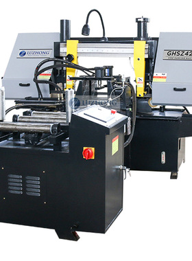 锯床 数控锯床CNC数控转角度锯床GHSZ4235数控锯床卧式双立柱锯床