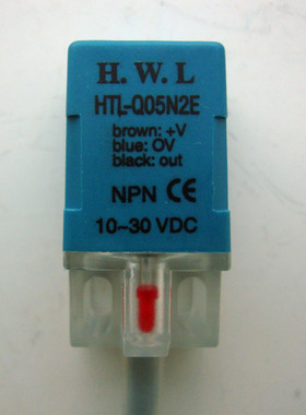HWL接近开关HTL-Q05N2E现货供应 电感式接近开关 方型接近