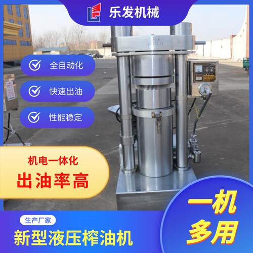 立式压榨油型机设备油坊冷热两中全套27斤全自动DCE核桃榨液油机