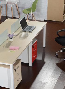 公桌椅BWY-1003组合约现代4位职员屏风工位双人面简对面办单人2/6