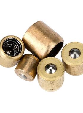 铜弹子油杯 黄铜油嘴压配式油嘴压392 注嘴铜油杯M6MM8M10M1油216