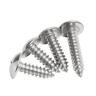 304不锈钢大扁头自攻大螺丝钉十字伞645蘑头木螺丝头螺钉M菇3M4M5