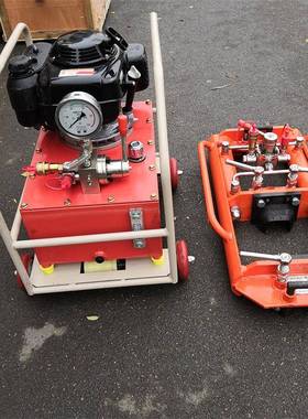 轨道轨工程GT-160型液压钢轨推瘤机 铁钢钢Y轨路焊缝推溜器