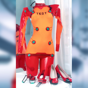 「有间」胶衣!明日香测试服胶衣明日香cos服明日香战斗服乳胶衣