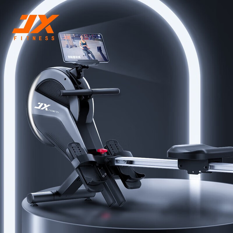 军霞JX-1004Z运动自发电划船器室内有氧运动划船机健身器材商用