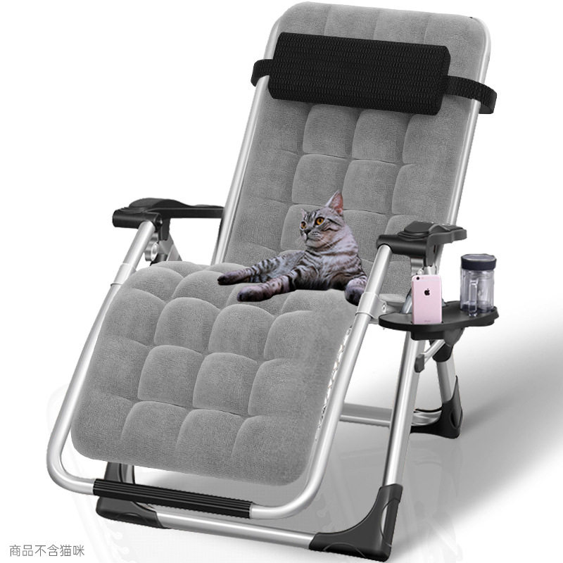 躺椅折叠椅办公室午睡折叠椅家用阳台懒人逍遥椅冬天陪护躺椅批发