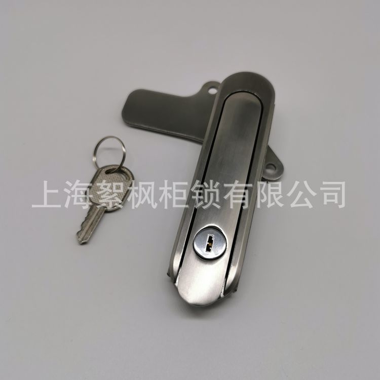 AB402-1不锈钢平面锁，电柜门锁，开关控制箱机柜工业柜门锁图片