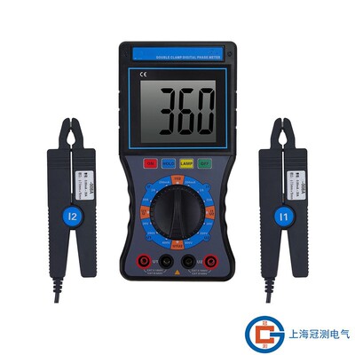 英文版手持式数字双钳相位伏安表数字双钳相位伏安表SMG2000E升级
