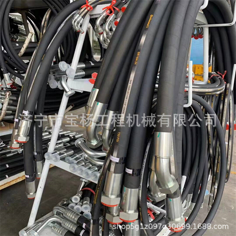 TY160 SD16推土机全车软管07102-20338液压高压油管橡胶软管配件
