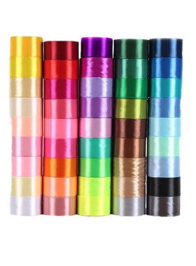 极速(25 Yards/roll) Silk Satinz Ribbons Gift Wrapping Decora