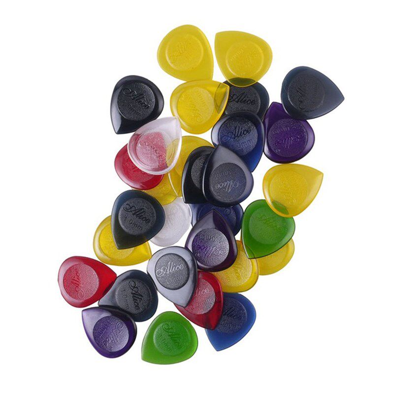 极速30 pcs Alice Guitar Bass PAicks Durable Transparent Pure