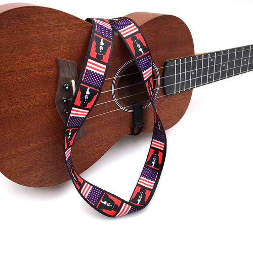 极速Personality Ethnic Style UkulelFe Strap Durable Adjustab