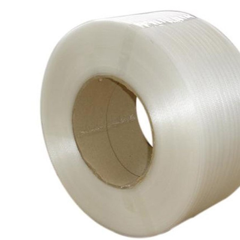 极速pp打包带热熔透明料行u李打包带 红色透明带3000米包装带打包