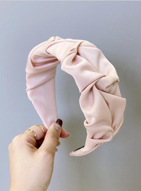 极速New Fashionk Women Hair Accessories Wide Side Flower Hai