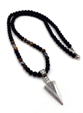 极速2020 Classic Arrow Pendant Necklace Men Handmade YTiger