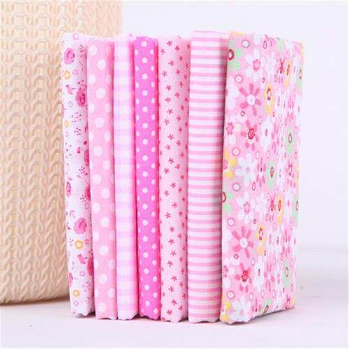 极速25x25cm Tablecloth  Dot Flower PriLnt Tabby Patchwork