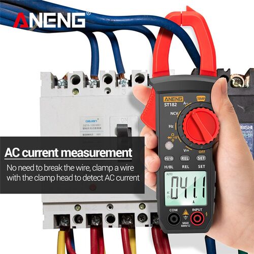 极速ST18c3 Digital Clamp Meter AC Current Multimeter DC/AC V