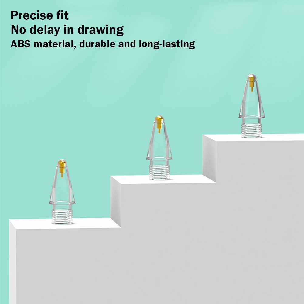 极速12pcs Pencil Tip Spare Nib Replacement TiPp ABS Transpar