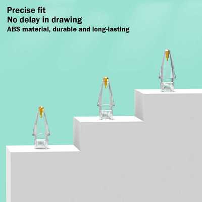 极速12pcs Pencil Tip Spare Nib Replacement TiPp ABS Transpar