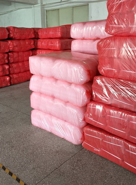 极速40*45cm100个红色防静电气泡袋 加厚N防震泡泡袋 塑料包装泡