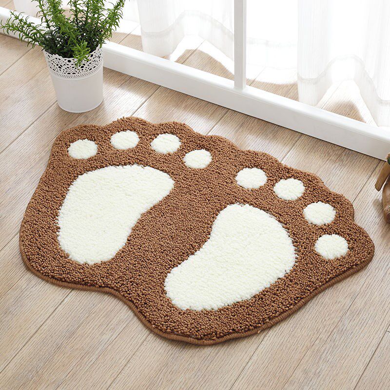 极速p environmental prostection big feet absorbent floor mat