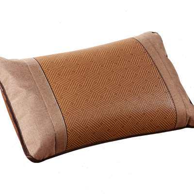 极速老席匠凉f席夏季藤枕套成人藤枕芯套单人信封式凉爽枕蓆一对