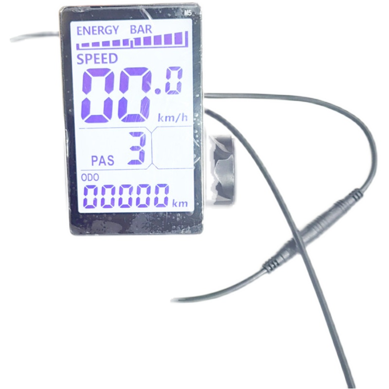 极速M5中e置仪表锂电助力车力矩电动自行车速度里程表码表改装滑