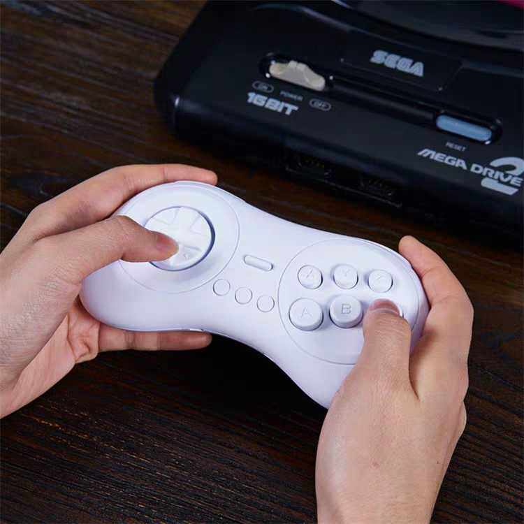 新品八位a堂M30 2.4G无线手柄 支持世嘉MD游戏机 有线电脑NSwitch