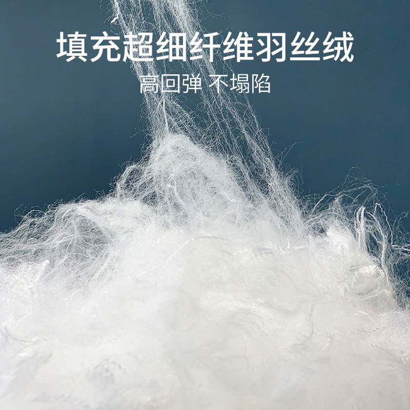 极速防打呼噜全j棉枕头枕芯助睡眠护颈椎家用套装一对酒店学生宿