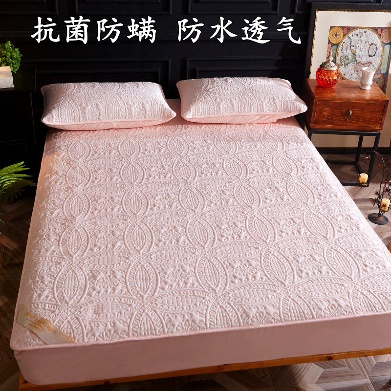 极速防水防螨床笠1.8m床垫套1z.5米防尘床罩2隔尿透气席梦思保护