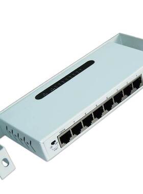 极速起光通讯f 弱电箱光纤箱模块8口1000M千兆百兆网络交换机竖装